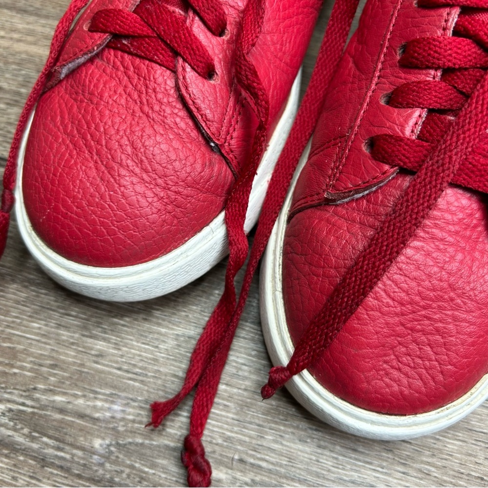 Nike Blazer Low PRM Womens 9.5 Red Sail Basketball Sneakers Gym Tennis Shoes - Picture 12 of 13